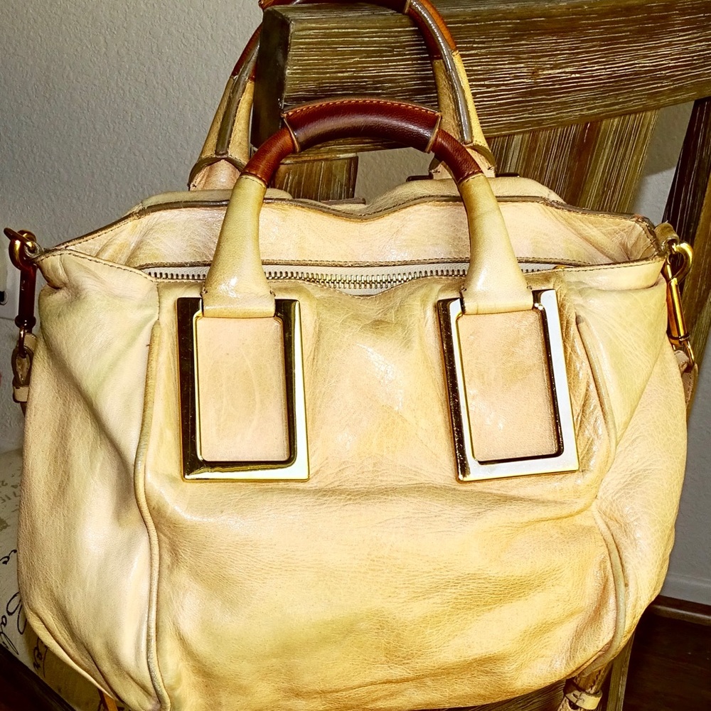 Chloe Light Tan Shoulder/Crossbody Bag